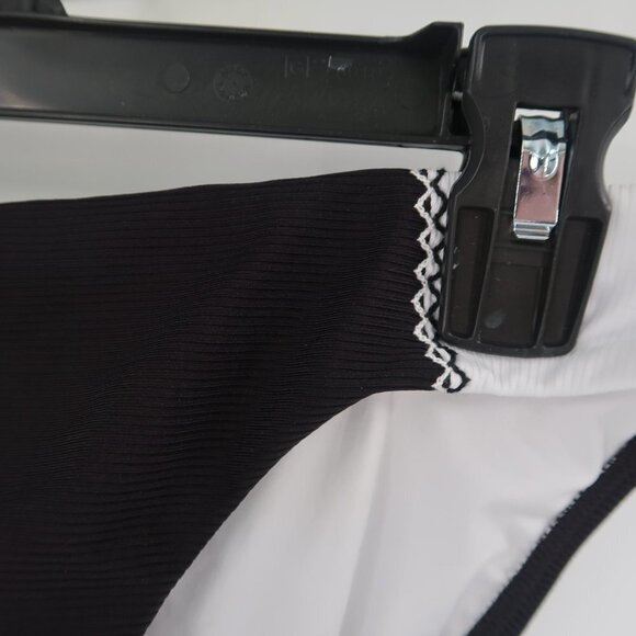 Sea Level Swim Australia Women's Black White Bikini Bottoms Size US 4 NWOT - Picture 4 of 7